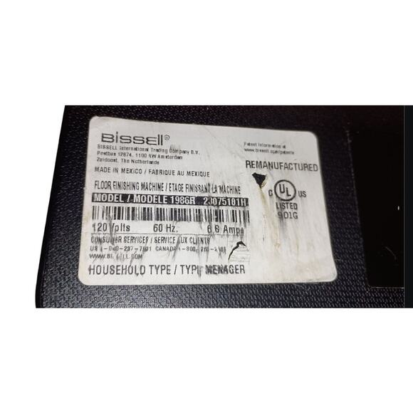 Bissell ProHeat 2x Revolution Pet Pro 1986R 8" Carpet Cleaner Hose Part - Picture 7 of 7